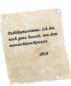 Publikumsstimme 2018